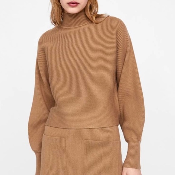 Zara Sweaters - Zara Mock Neck Sweater